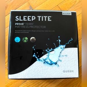 Malouf 100% Waterproof Hypoallergenic Mattress Protector, Queen
